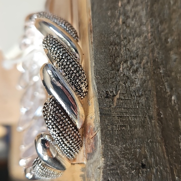 Napier Sterling Silver Bracelet, Stretchable - Picture 5 of 12